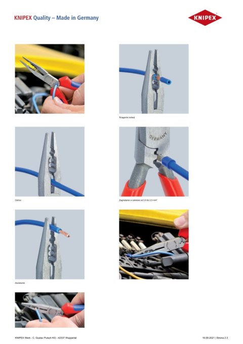 SZCZYPCE WYDŁUŻONE DLA ELEKTRYKÓW 160MM SZCZYPCE WYDŁUŻONE DLA ELEKTRYKÓW 160MM