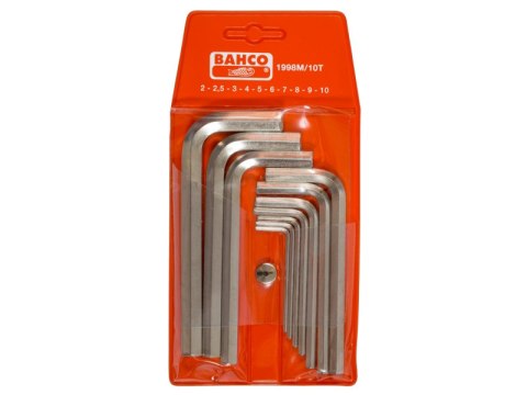 ZESTAW KLUCZY IMBUSOWYCH 10CZ. 2-10 MM ZESTAW KLUCZY IMBUSOWYCH 10CZ. 2-10 MM
