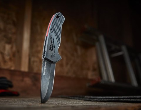 NÓŻ SKŁADANY GŁADKI HARDLINE 64MM