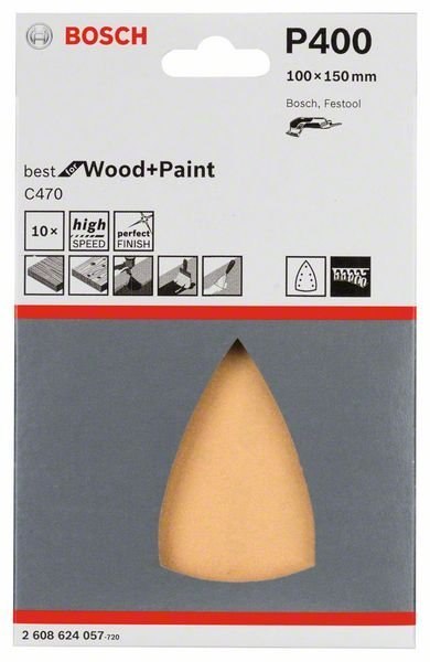 PAPIER ŚCIERNY ŻELAZKO100*150MM G400 C470 10PC PAPIER ŚCIERNY ŻELAZKO100*150MM G400 C470 10PC