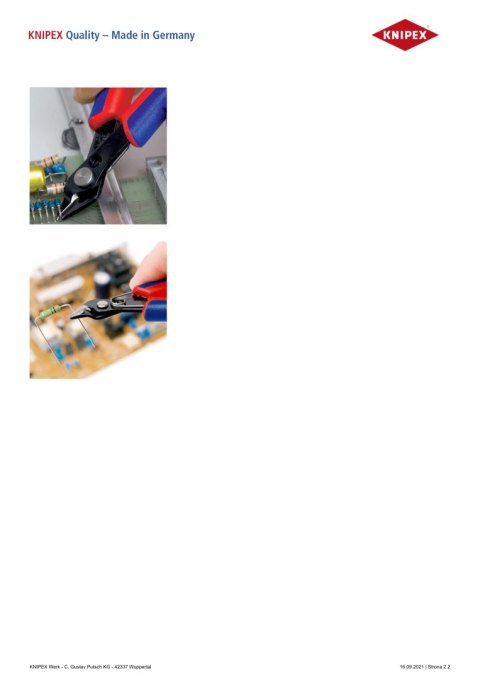 SZCZYPCE TNĄCE SUPER KNIPS 125MM SZCZYPCE TNĄCE SUPER KNIPS 125MM