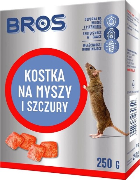KOSTKA NA MYSZY I SZCZURY 250G KOSTKA NA MYSZY I SZCZURY 250G