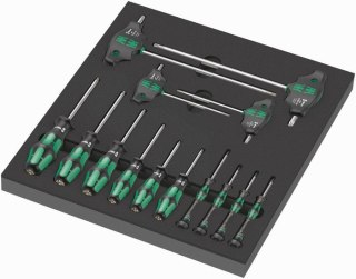 WKŁADKA PIANKOWA Z WKRĘTAKAMI DO ŚRUB I WKRĘTÓW TORX 14CZ,