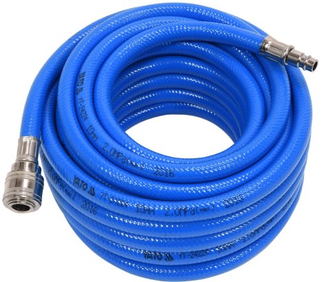 WĄŻ PNEUMATYCZNY PVC Z SZYBKOZŁĄCZAMI 10MM*10M WĄŻ PNEUMATYCZNY PVC Z SZYBKOZŁĄCZAMI 10MM*10M