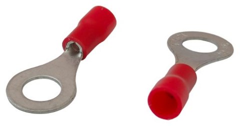 KOŃCÓWKA OCZKOWA IZOLOWANA 0.5-1.5MM 1.25/6MM 10 SZTUK KOŃCÓWKA OCZKOWA IZOLOWANA 0.5-1.5MM 1.25/6MM 10 SZTUK
