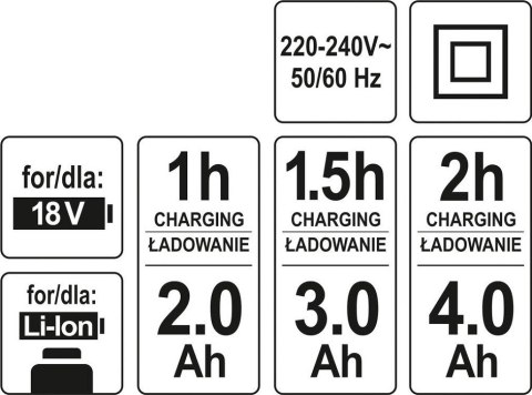 ŁADOWARKA 18V ŁADOWARKA 18V