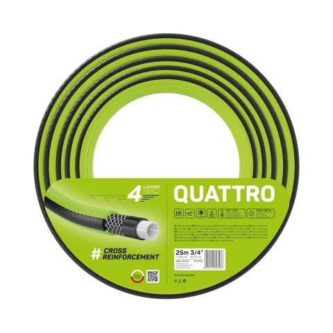 WĄŻ OGRODOWY QUATTRO 3/4 25M WĄŻ OGRODOWY QUATTRO 3/4 25M