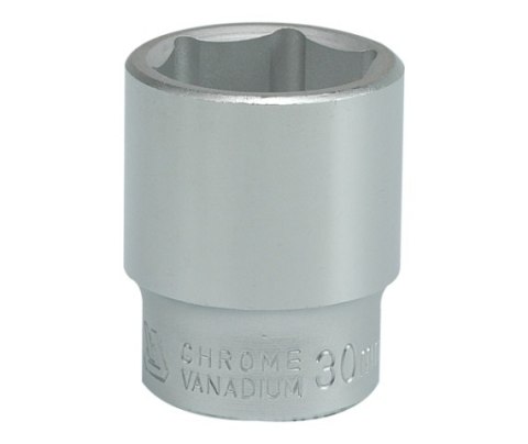 NASADKA KRÓTKA CHROMOWANA 6-KĄTNA 3/4'' 30MM NASADKA KRÓTKA CHROMOWANA 6-KĄTNA 3/4'' 30MM