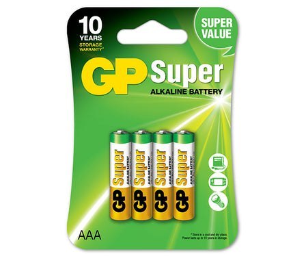 BATERIA SUPER ALKALINE AAA 1.5V 4 SZTUK BATERIA SUPER ALKALINE AAA 1.5V 4 SZTUK