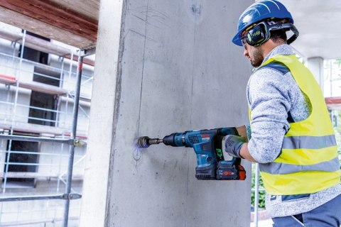 MŁOT UDAROWY OBROTOWY AKUMULATOROWY SDS MAX GBH 18V-36C 0*AH