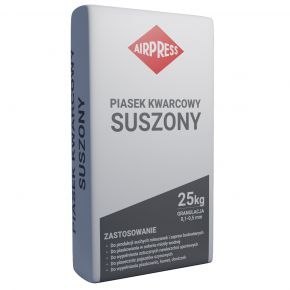 PIASEK KWARCOWY SUSZONY 25KG 0-0.5MM PIASEK KWARCOWY SUSZONY 25KG 0-0.5MM