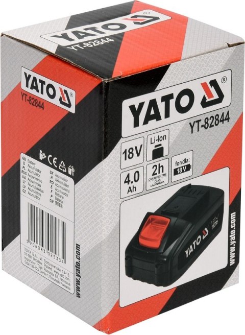 AKUMULATOR 18V LI-ION, 4.0AH AKUMULATOR 18V LI-ION, 4.0AH