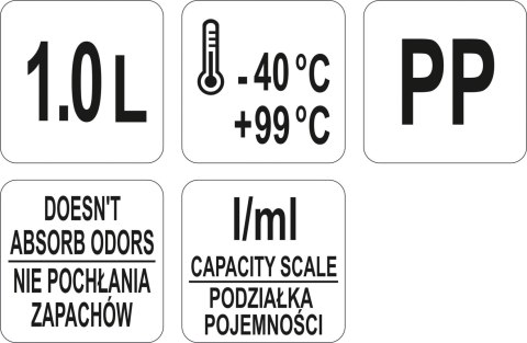 DZBANEK Z MIARKĄ 1000ML