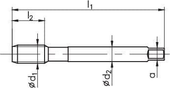 GWINTOWNIK MASZYNOWY DIN 376 HSS M5 GWINTOWNIK MASZYNOWY DIN 376 HSS M5