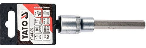 KLUCZ TRZPIENIOWY 1/2''HEX 10MM L100MM KLUCZ TRZPIENIOWY 1/2''HEX 10MM L100MM