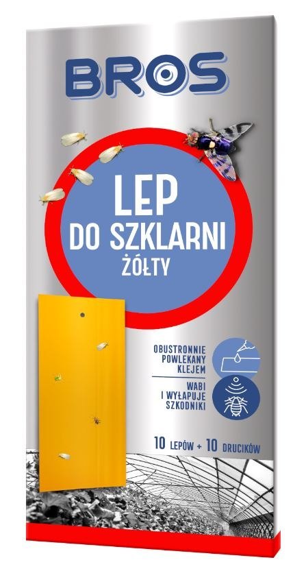 LEP DO SZKLARNI ŻÓŁTY 10 SZT LEP DO SZKLARNI ŻÓŁTY 10 SZT