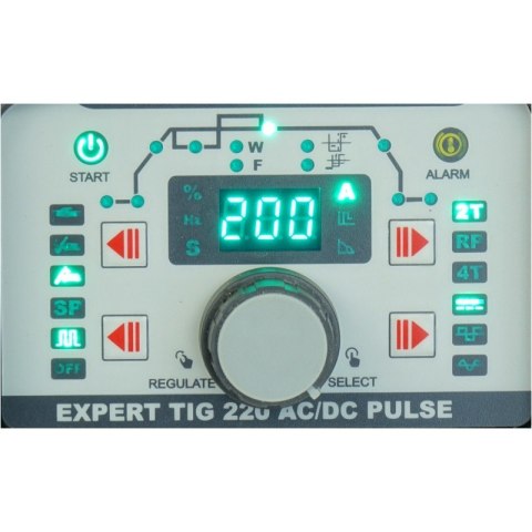 SPAWARKA INWERTOROWA EXPERT TIG 220 AC/DC PULSE + ZEST. TIG SPAWARKA INWERTOROWA EXPERT TIG 220 AC/DC PULSE + ZEST. TIG