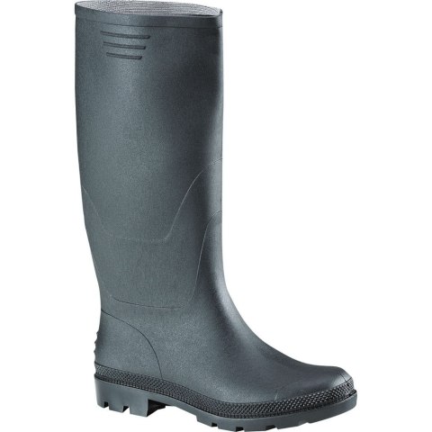 BUTY WYSOKIE ZAWODOWE PCV CZARNE R.44 BUTY WYSOKIE ZAWODOWE PCV CZARNE R.44