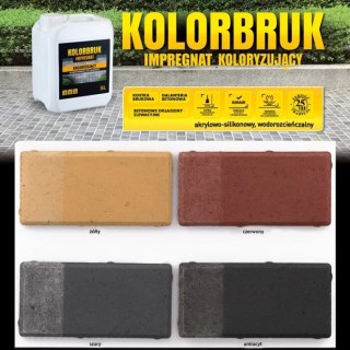 KOLORBRUK IMPREGNAT KOLORYZUJACY DO KOSTKI BRUK.ŻÓŁTY 5L