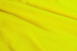 KOSZULKA T-SHIRT OSTRZEGAWCZY CIEMNY DÓŁ ŻÓŁTY S