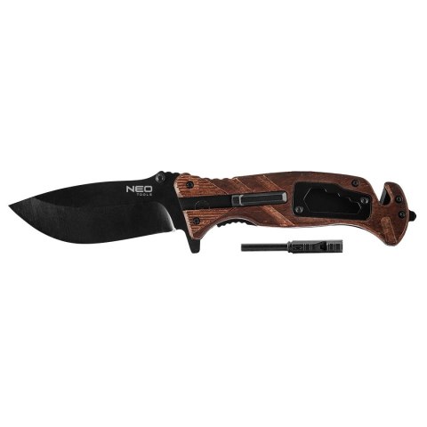 NÓŻ SURVIVALOWY SKŁADANY 22CM, 6W1 NÓŻ SURVIVALOWY SKŁADANY 22CM, 6W1