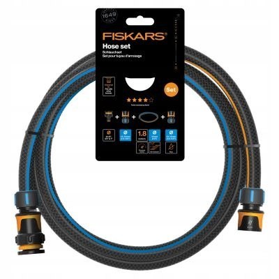 ZESTAW PRZYŁĄCZENIOWY WĄŻ 13MM 1/2'' 1.8M Q4 ZESTAW PRZYŁĄCZENIOWY WĄŻ 13MM 1/2'' 1.8M Q4