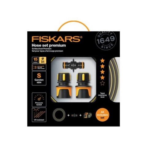 ZESTAW WĄŻ PREMIUM, 9MM 3/8'' 15M Q4 ZESTAW WĄŻ PREMIUM, 9MM 3/8'' 15M Q4
