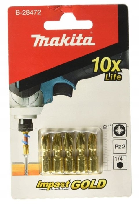KOŃCÓWKA WKRĘTAKOWA UDAROWA PZ2-25MM IG 5SZT KOŃCÓWKA WKRĘTAKOWA UDAROWA PZ2-25MM IG 5SZT
