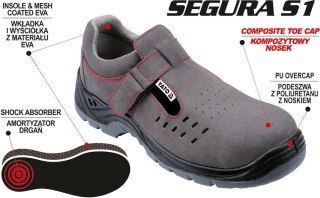 SANDAŁY ROBOCZE SEGURA S1 ROZMIAR 42