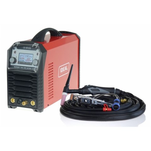 SPAWARKA INWERTOROWA EXPERT TIG 220 AC/DC PULSE LCD + TIG SPAWARKA INWERTOROWA EXPERT TIG 220 AC/DC PULSE LCD + TIG