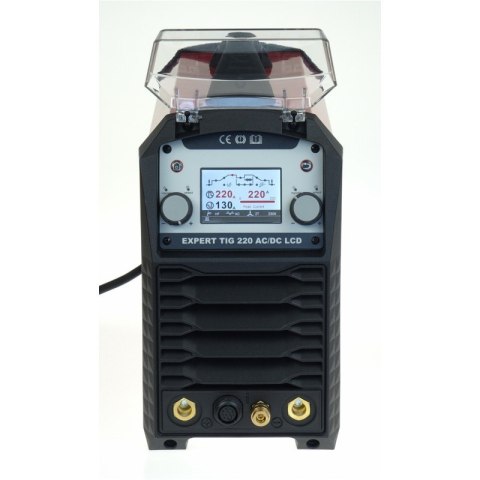 SPAWARKA INWERTOROWA EXPERT TIG 220 AC/DC PULSE LCD + TIG SPAWARKA INWERTOROWA EXPERT TIG 220 AC/DC PULSE LCD + TIG