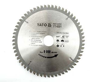 TARCZA WIDIOWA DO ALUMINIUM 300*30MM 100 ZĘBÓW