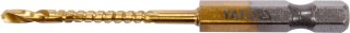 WIERTŁO FREZ DO METALU 3.0MM HSS-TIN HEX
