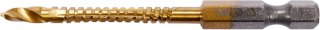 WIERTŁO FREZ DO METALU 4.0MM HSS-TIN HEX