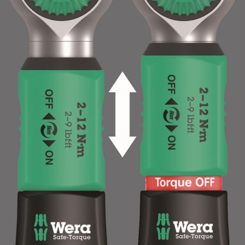 KLUCZ DYNAMOMETRYCZNY SAFE-TORQUE A 2 1/4'',2-12 NM, 2-12 NM KLUCZ DYNAMOMETRYCZNY SAFE-TORQUE A 2 1/4'',2-12 NM, 2-12 NM