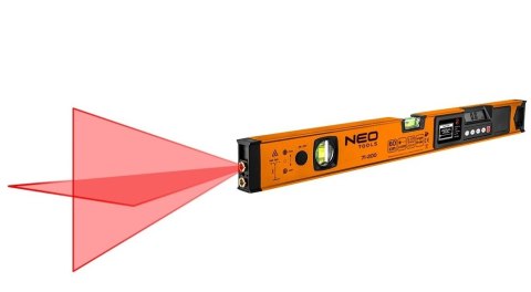 POZIOMICA Z WYŚWIETLACZEM ELEKTRONICZNYM 60CM. POZIOMICA Z WYŚWIETLACZEM ELEKTRONICZNYM 60CM.