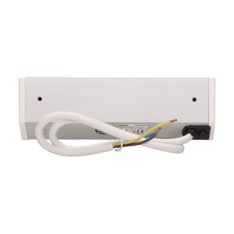 GNIAZDO MEBLOWE 2X2P+Z+USB BIAŁO-SREBRNE GNIAZDO MEBLOWE 2X2P+Z+USB BIAŁO-SREBRNE