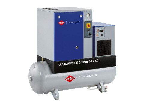 KOMPRESOR ŚRUBOWY APS 7.5 BASIC G2 COMBI DRY KOMPRESOR ŚRUBOWY APS 7.5 BASIC G2 COMBI DRY