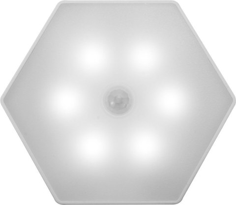 LAMPKA NOCNA 50LM Z CZUJNIKIEM RUCHU I ZMIERZCHOWYM, 3AAA LAMPKA NOCNA 50LM Z CZUJNIKIEM RUCHU I ZMIERZCHOWYM, 3AAA