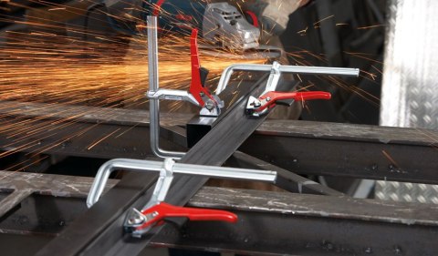 ŚCISK DŹWIGNIOWY ŚLUSARSKI STALOWY GSH 160*80MM ŚCISK DŹWIGNIOWY ŚLUSARSKI STALOWY GSH 160*80MM
