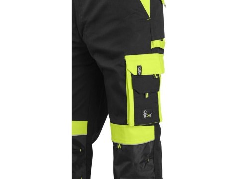SPODNIE CXS DO PASA SIRIUS BRIGHTON CZARNO-ŻÓŁTE ROZM.56 SPODNIE CXS DO PASA SIRIUS BRIGHTON CZARNO-ŻÓŁTE ROZM.56