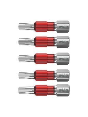 ZESTAW BITÓW TY 29 MM 1/4'' T27 W KASECIE, 5 CZ. ZESTAW BITÓW TY 29 MM 1/4'' T27 W KASECIE, 5 CZ.