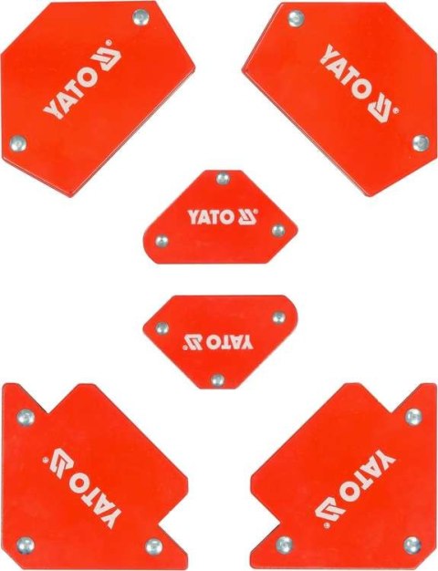 ZESTAW SPAWALNICZYCH KĄTOWNIKÓW MAGNET. 6 SZT. ZESTAW SPAWALNICZYCH KĄTOWNIKÓW MAGNET. 6 SZT.