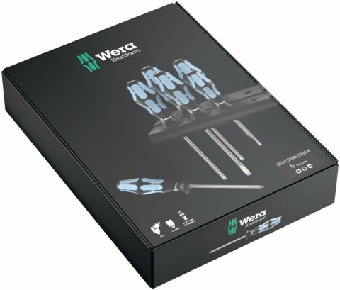ZESTAW WKRĘTAKÓW ZE STALI NIERDZEWNEJ + WIESZAK, 6CZ ZESTAW WKRĘTAKÓW ZE STALI NIERDZEWNEJ + WIESZAK, 6CZ