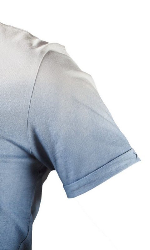 T-SHIRT CIENIOWANY DENIM, ROZMIAR S