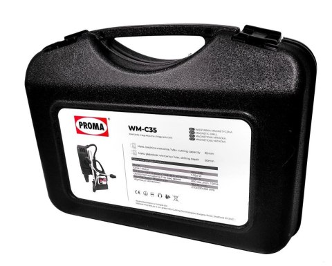 WIERTARKA ZE STOPĄ MAGNETYCZNĄ WM-C35 1050W 35MM WIERTARKA ZE STOPĄ MAGNETYCZNĄ WM-C35 1050W 35MM