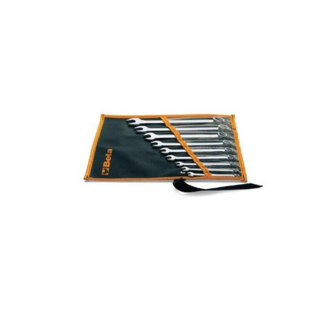 KOMPLET KLUCZY PŁASKO-OCZKOWYCH POLEROW. 6-19MM 9SZT. ETUI KOMPLET KLUCZY PŁASKO-OCZKOWYCH POLEROW. 6-19MM 9SZT. ETUI