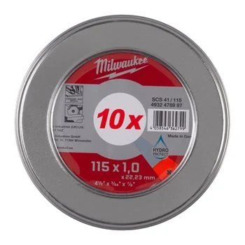 TARCZA PŁASKA DO METALU 125*1.0*22PRO 10SZT TARCZA PŁASKA DO METALU 125*1.0*22PRO 10SZT