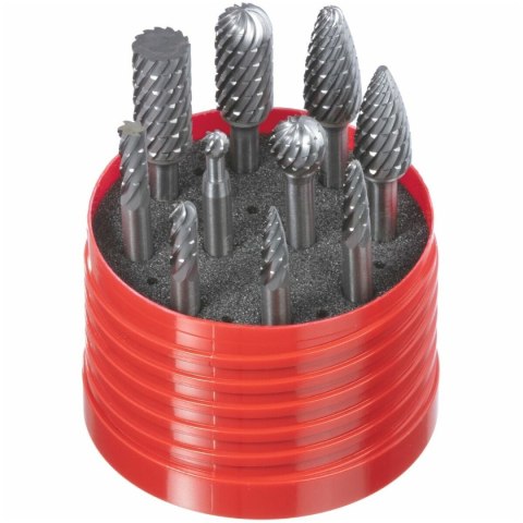 ZESTAW FREZÓW TRZPIEN. HSS, F10 S6 10SZT Z7 ZESTAW FREZÓW TRZPIEN. HSS, F10 S6 10SZT Z7