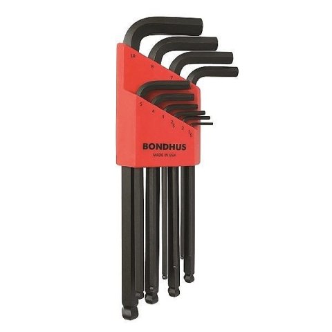 ZESTAW IMBUSÓW DŁUGICH Z KULKĄ 1.5-10MM, 10SZT. ZESTAW IMBUSÓW DŁUGICH Z KULKĄ 1.5-10MM, 10SZT.